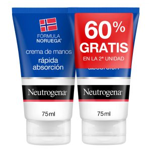 Neutrogena absorción rápida duplo [2x75ml]