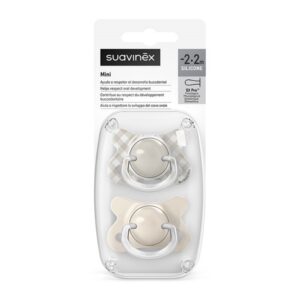 Suavinex Chupete Mini SX PRO Silicona Fisiológica -2 a 2 Meses 2U