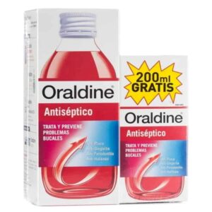 Oraldine antiséptico 400ml+200ml - Imagen 1