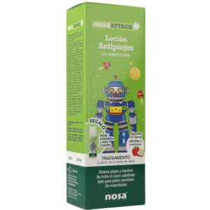 Nosa Attack Loción antipiojos de manzana - Imagen 1