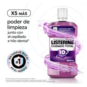LISTERINE Cuidado Total Enjuague Bucal - Imagen 4